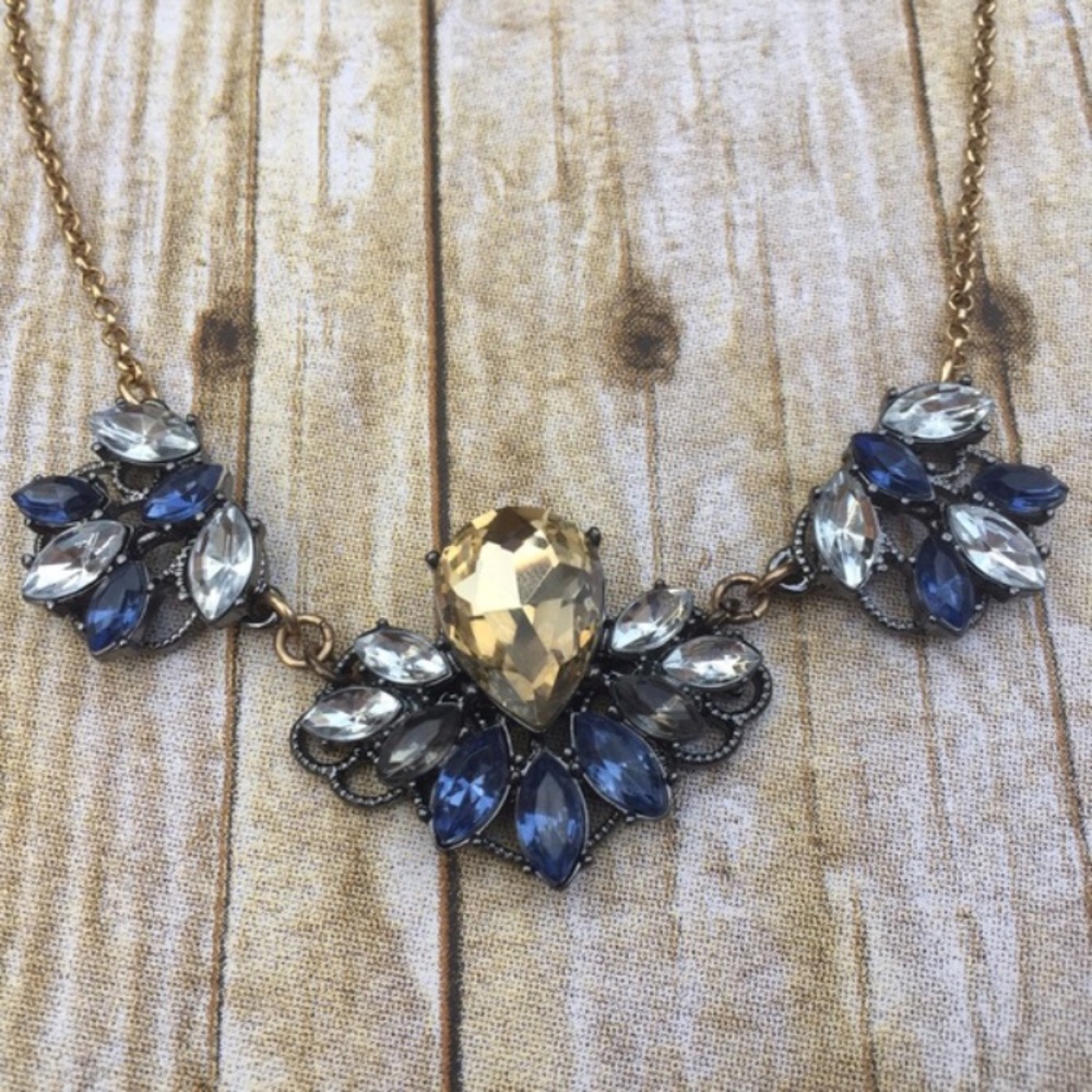 Earth tone Statement Necklace